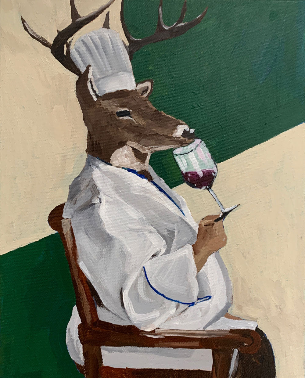 Portrait Of the Missing Chef